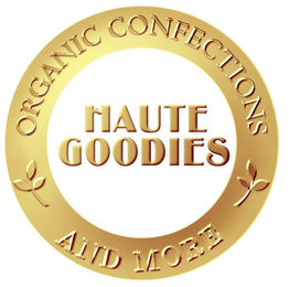 ORGANIC CONFECTIONS HAUTE GOODIES AND MORE logo