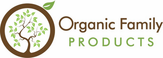 ORGANIC FAMILY PRODUCTS logo