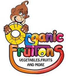 ORGANIC FRUITONS VEGETABLES FRUITS AND MORE logo