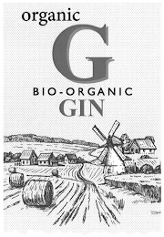 ORGANIC G BIO-ORGANIC GIN logo