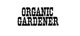 ORGANIC GARDENER logo