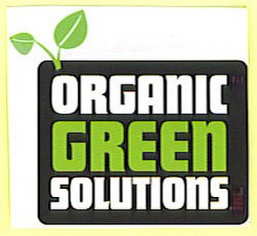 ORGANIC GREEN SOLUTIONS logo