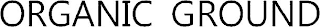 ORGANIC GROUND logo