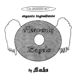 ORGANIC INGREDIENTS HEAVENLY BAGELS BY LUKE logo