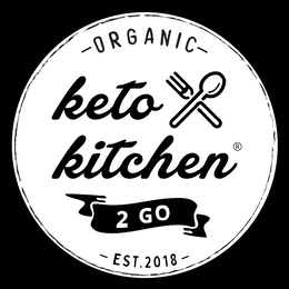 ORGANIC - KETO KITCHEN  -  2 GO - EST. 2018 logo