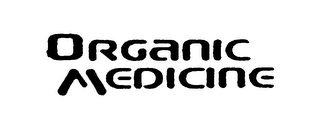 ORGANIC MEDICINE logo