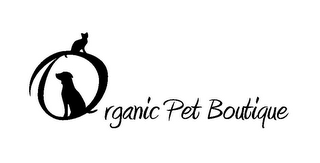 ORGANIC PET BOUTIQUE logo