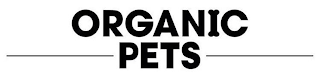 ORGANIC PETS logo
