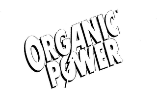 ORGANIC POWER logo