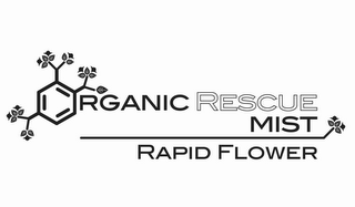 ORGANIC RESCUE MIST RAPID FLOWER logo