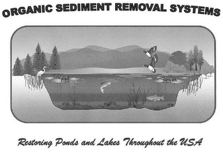 ORGANIC SEDIMENT REMOVAL SYSTEMS  RESTORING PONDS AND LAKES THROUGHOUT THE USA logo