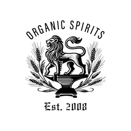 ORGANIC SPIRITS EST. 2008 logo