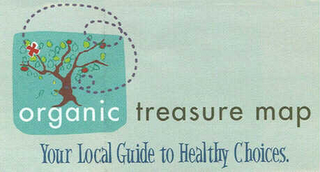 ORGANIC TREASURE MAP YOUR LOCAL GUIDE TO HEALTHY CHOICES. logo