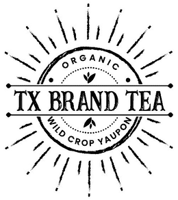ORGANIC TX BRAND TEA WILD CROP YAUPON logo