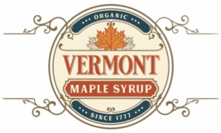 ORGANIC .. VERMONT MAPLE SYRUP SINCE 1777 logo