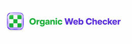 ORGANIC WEB CHECKER logo