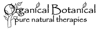 ORGANICAL BOTANICAL PURE NATURAL THERAPIES logo