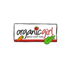 ORGANICGIRL GOOD CLEAN FOOD logo