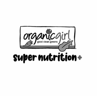ORGANICGIRL GOOD CLEAN GREENS SUPER NUTRITION + logo