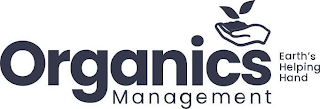 ORGANICS MANAGEMENT EARTH'S HELPING HAND logo