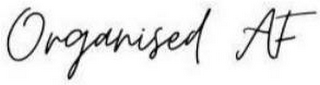 ORGANISED AF logo