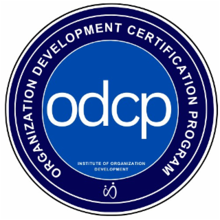 ORGANIZATION DEVELOPMENT CERTIFICATION PROGRAM ODCP INSTITUTE OF ORGANIZATION DEVELOPMENT logo