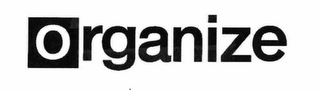 ORGANIZE logo