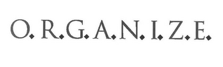 ORGANIZE logo