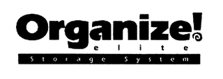 ORGANIZE! ELITE STORAGE SYSTEM logo