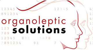 ORGANOLEPTIC SOLUTIONS 12345 89 logo