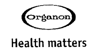 ORGANON HEALTH MATTERS logo
