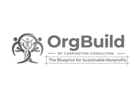 ORGBUILD BY CARRINGTON CONSULTING THE BLUEPRINT FOR SUSTAINABLE NONPROFITS logo