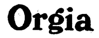 ORGIA logo