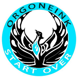 ORGONEINK START OVER logo