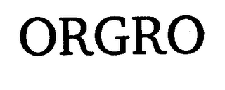 ORGRO logo