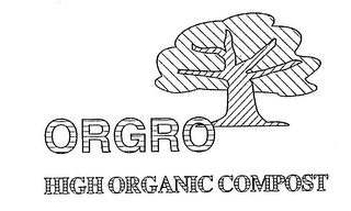 ORGRO HIGH ORGANIC COMPOST logo