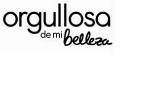 ORGULLOSA DE MI BELLEZA logo