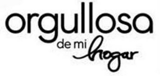 ORGULLOSA DE MI HOGAR logo
