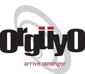 ORGUYO ARRIVE STRONGER logo