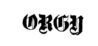 ORGY logo