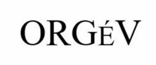 ORGÉV logo