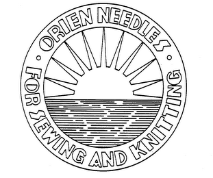 ORIEN NEEDLES FOR SEWING AND KNITTING