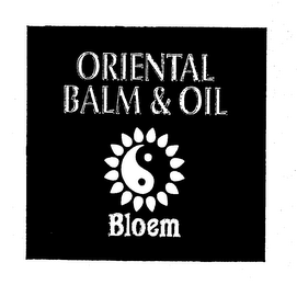ORIENTAL BALM & OIL BLOEM logo