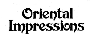ORIENTAL IMPRESSIONS logo