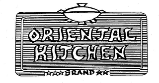 ORIENTAL KITCHEN BRAND logo