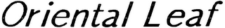 ORIENTAL LEAF logo