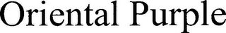 ORIENTAL PURPLE logo