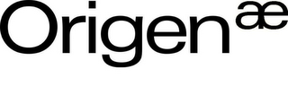 ORIGENAE logo