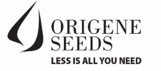 ORIGENE SEEDS LESS IS ALL YOU NEED