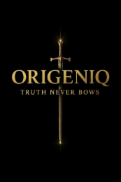 ORIGENIQ TRUTH NEVER BOWS logo